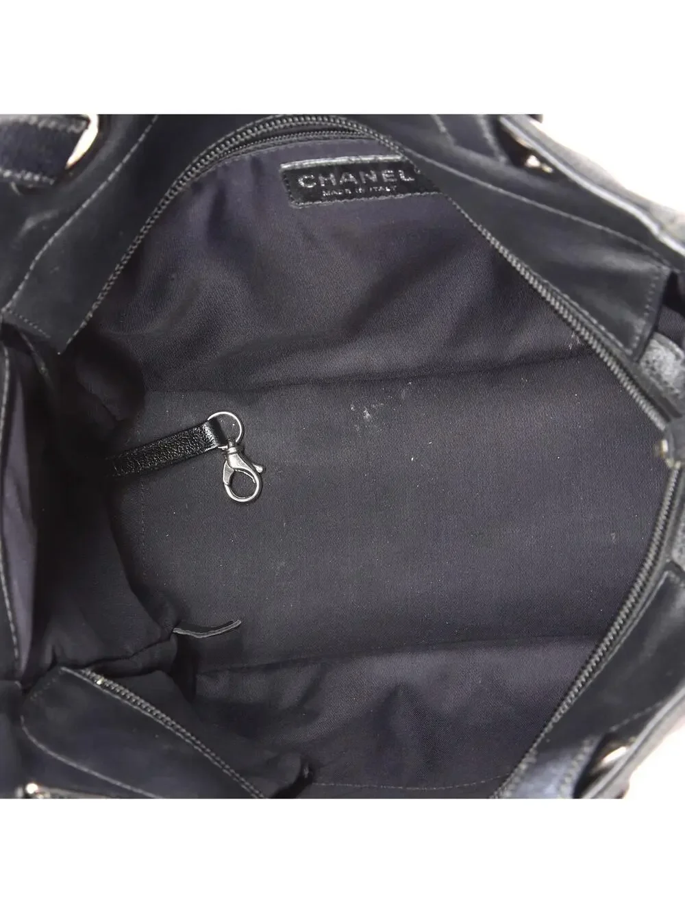 Chanel Biarritz Tote Quilted Coated #340342C98B